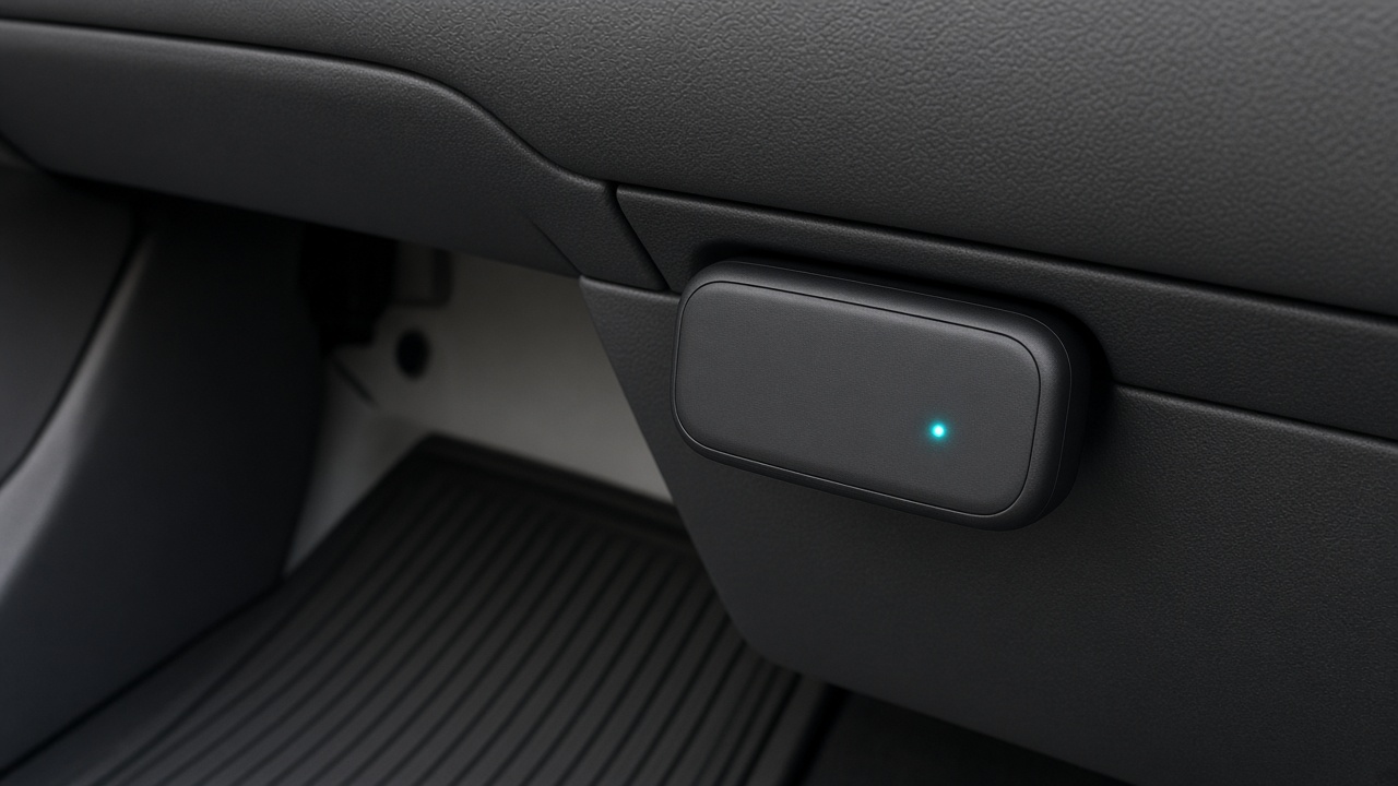 GPS tracker install